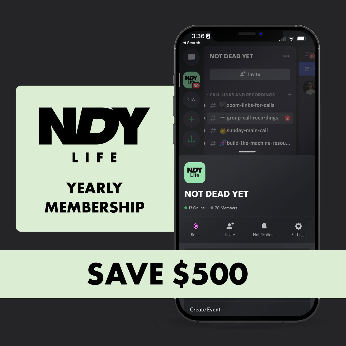 NDYL - Yearly Membership